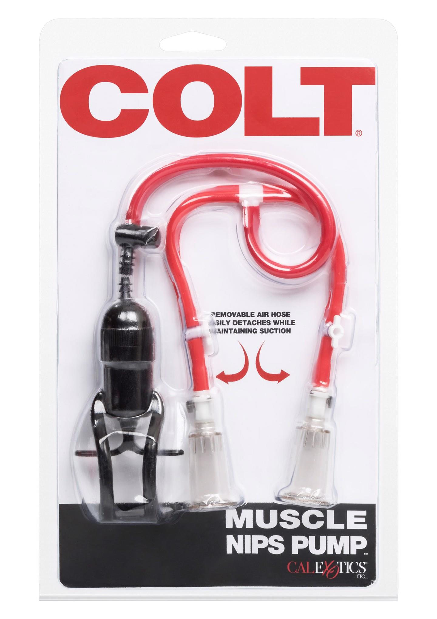 Pompka na sutki COLT Muscle Nips akrylowa transparentna 5 cm - obrazek 3