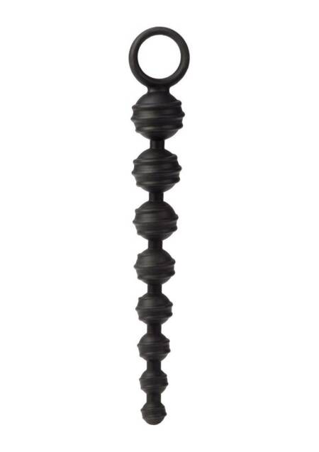 Pręt analny silikonowy Calexotics czarny 27 cm