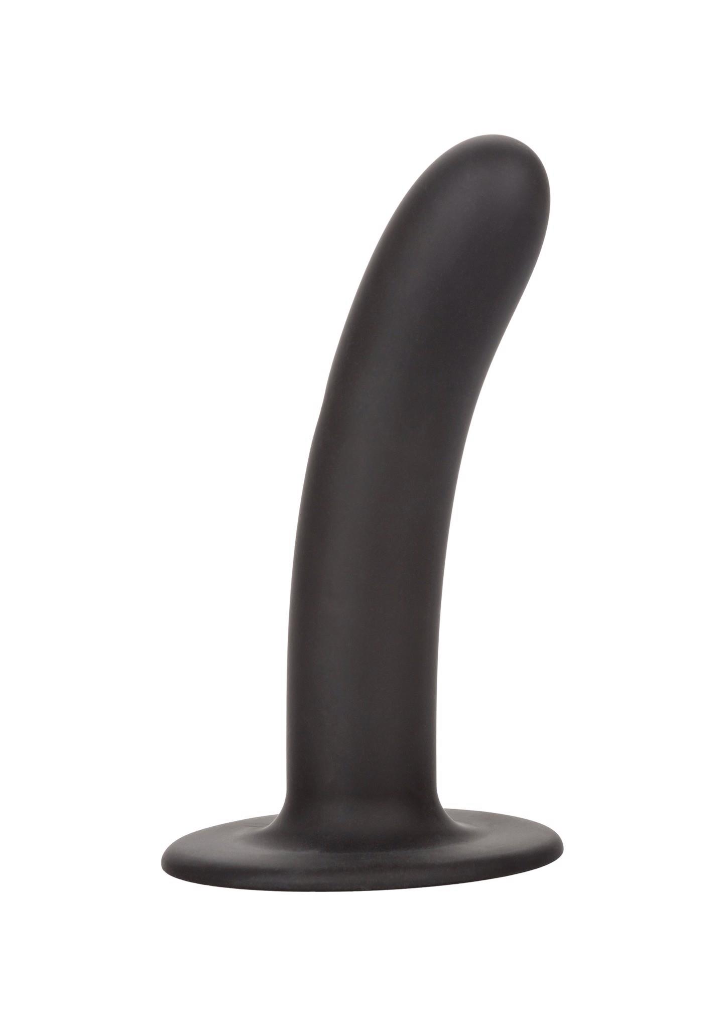Dildo analne Boundless silikonowe gładkie czarne 15 cm Calexotics
