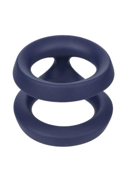 Pierścień erekcyjny Viceroy Dual Ring silikonowy niebieski