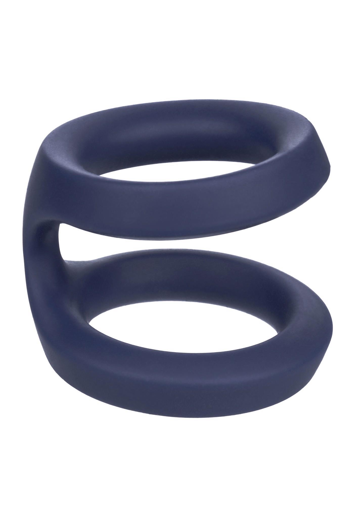 Pierścień erekcyjny Viceroy Dual Ring silikonowy niebieski - obrazek 11