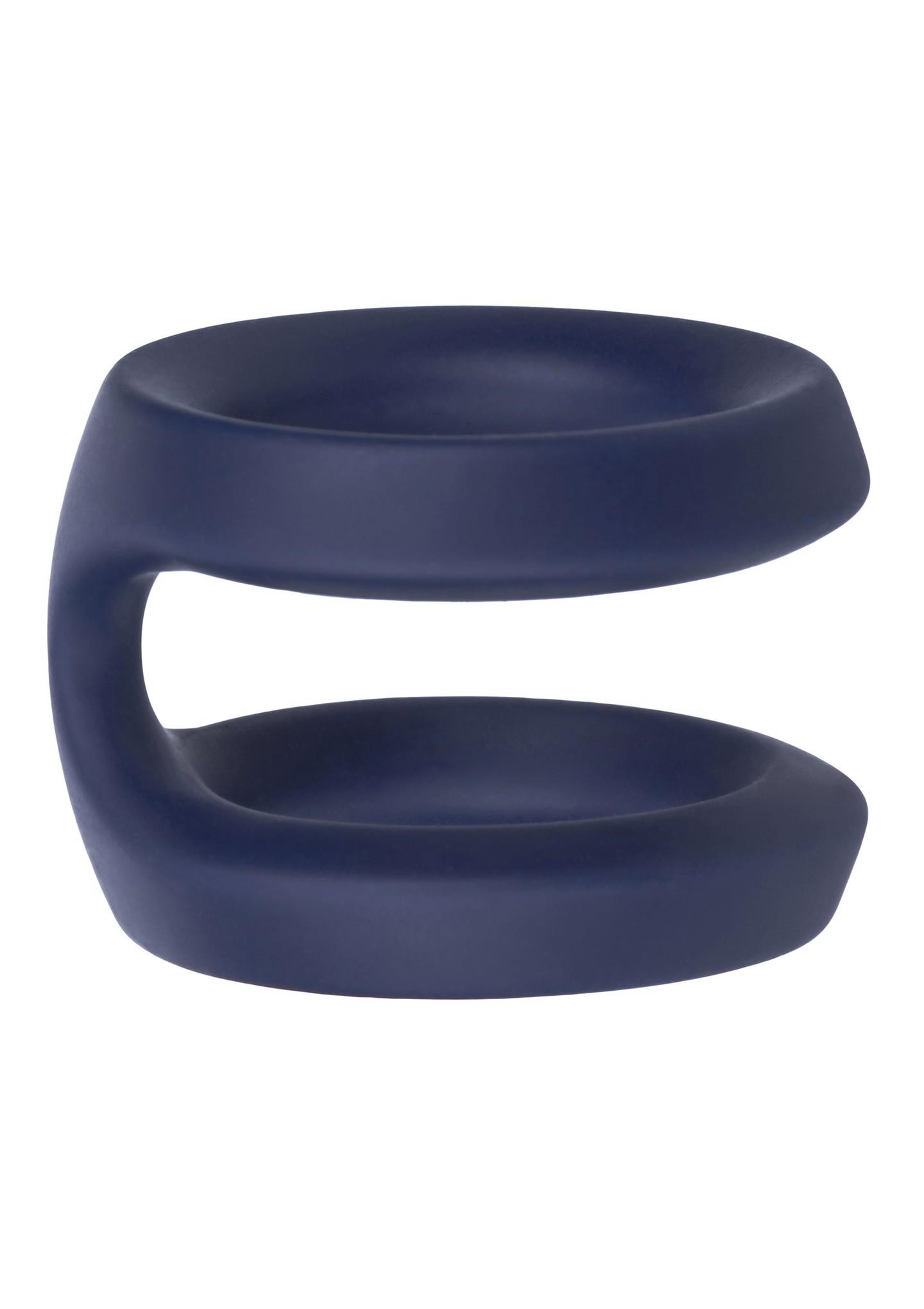 Pierścień erekcyjny Viceroy Dual Ring silikonowy niebieski - obrazek 13