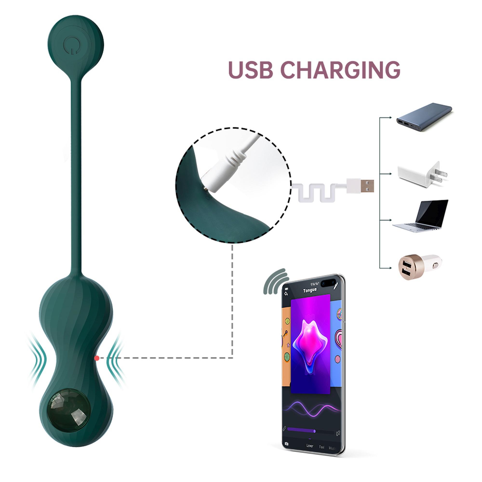 Kulki Kegla Magic Motion Crystal Duo z aplikacją i ciężarkami - obrazek 7
