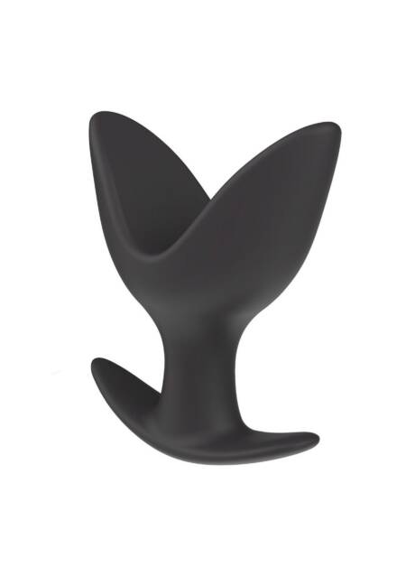 Korek analny rozszerzający się Hidden Desire Anchor czarny 8 cm