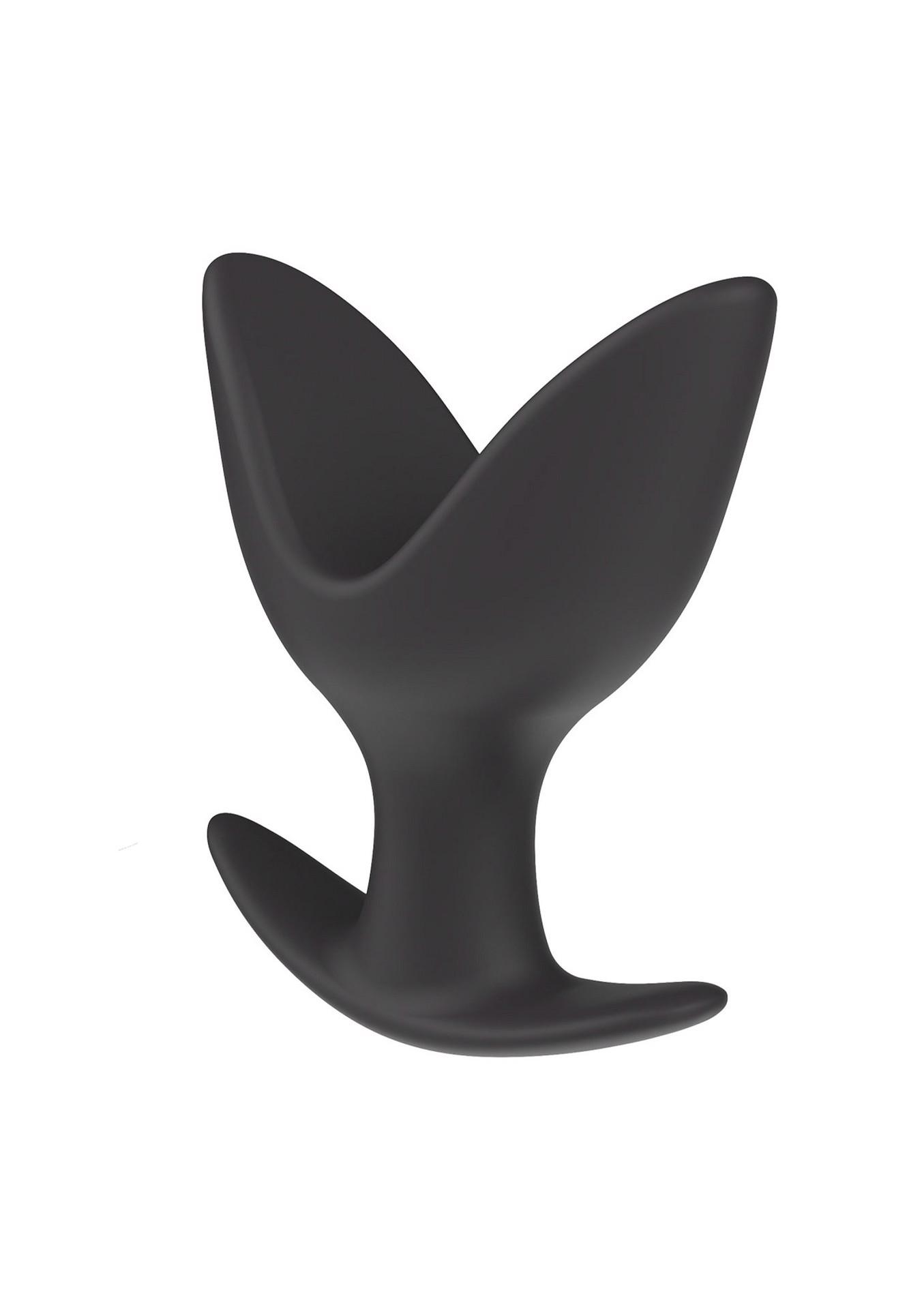 Korek analny rozszerzający się Hidden Desire Anchor czarny 8 cm