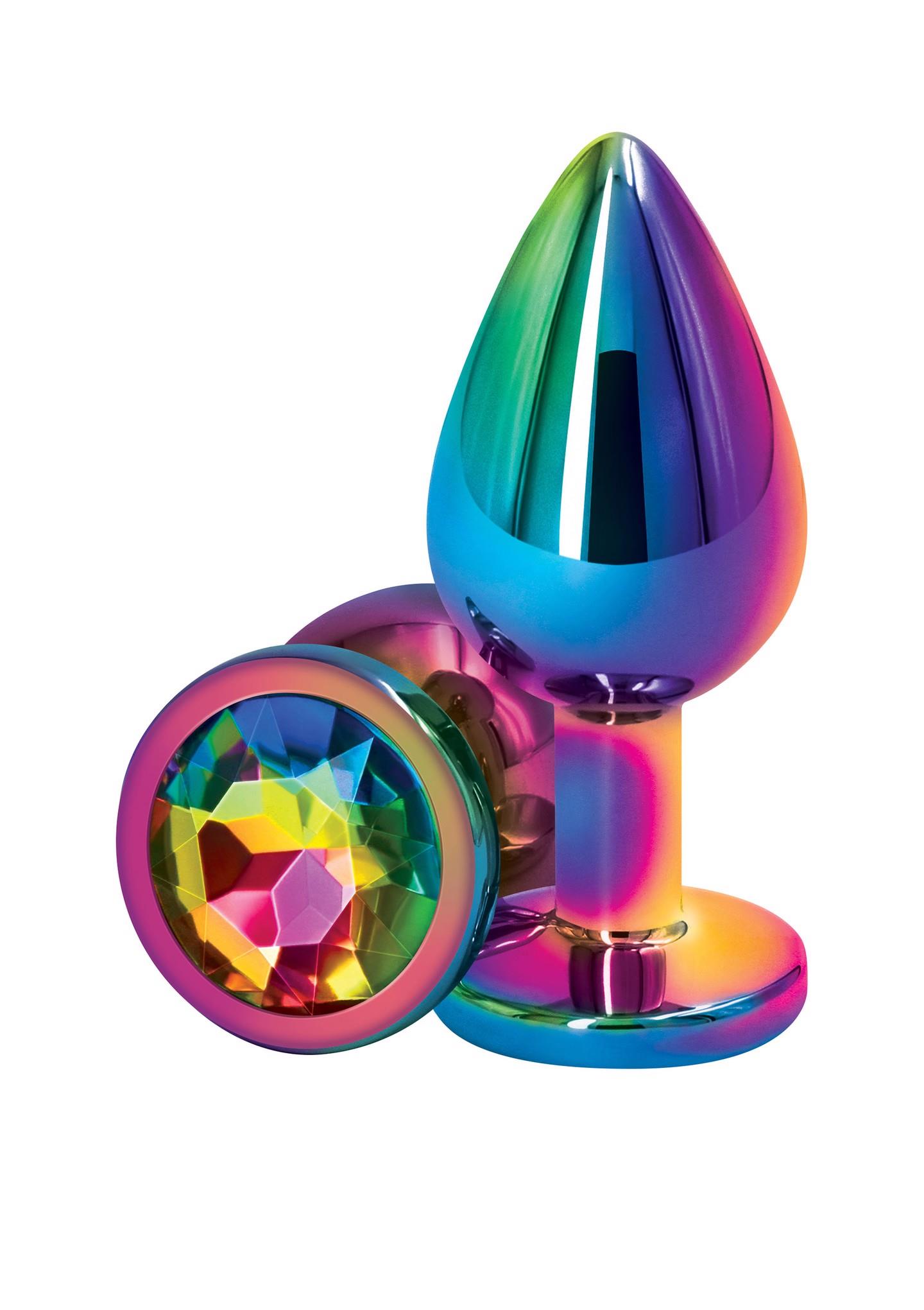 Korek analny aluminium Rear Assets multicolor M