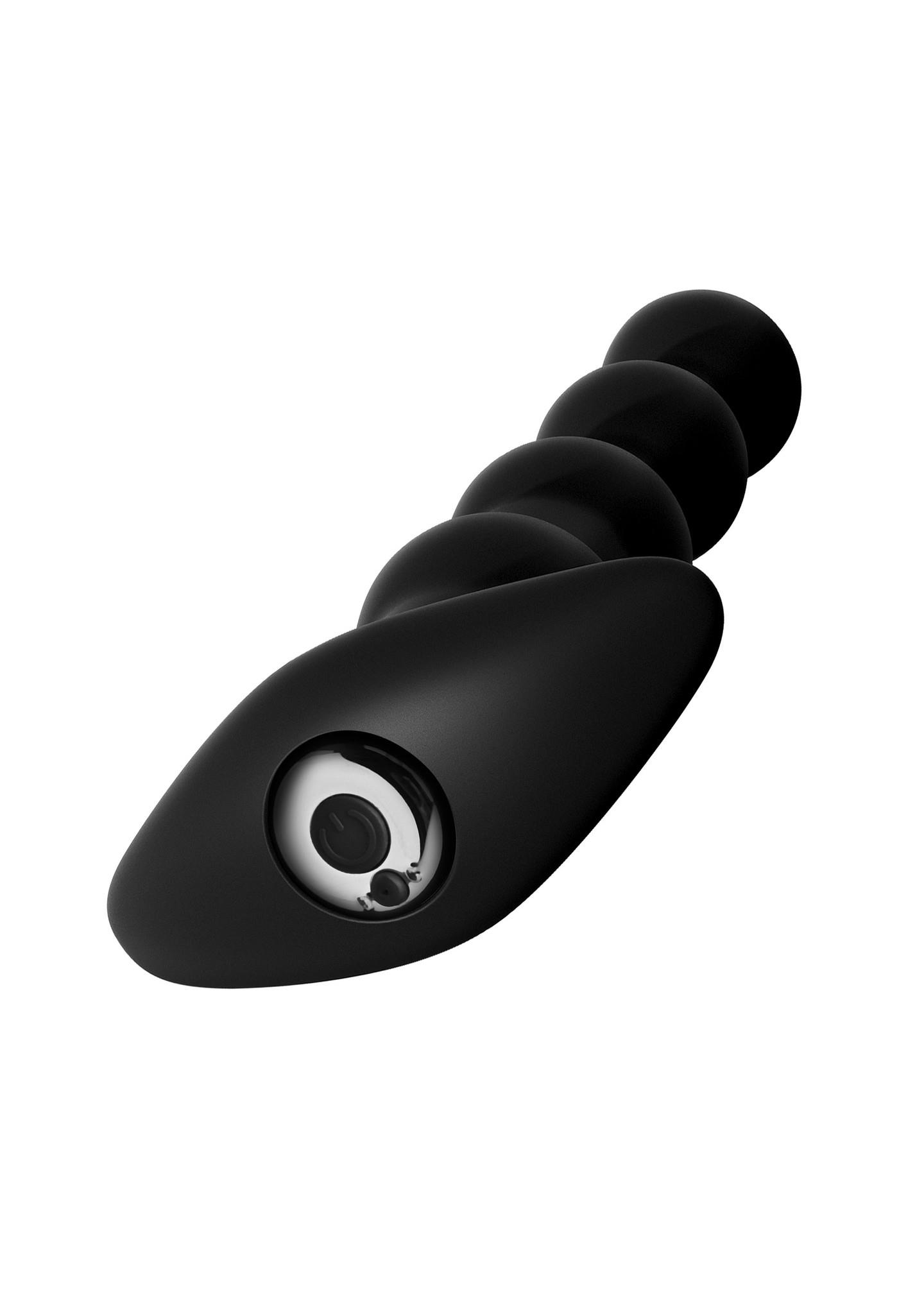 Rechargeable Anal Beads Black - obrazek 3