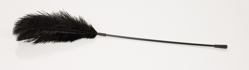 Piórko do łaskotania Bad Kitty czarne 38 cm - obrazek 4