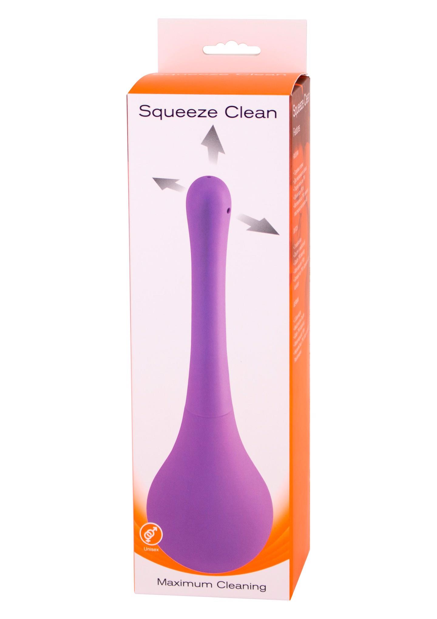 Gruszka analna silikonowa Seven Creations fioletowa 24 cm - obrazek 3