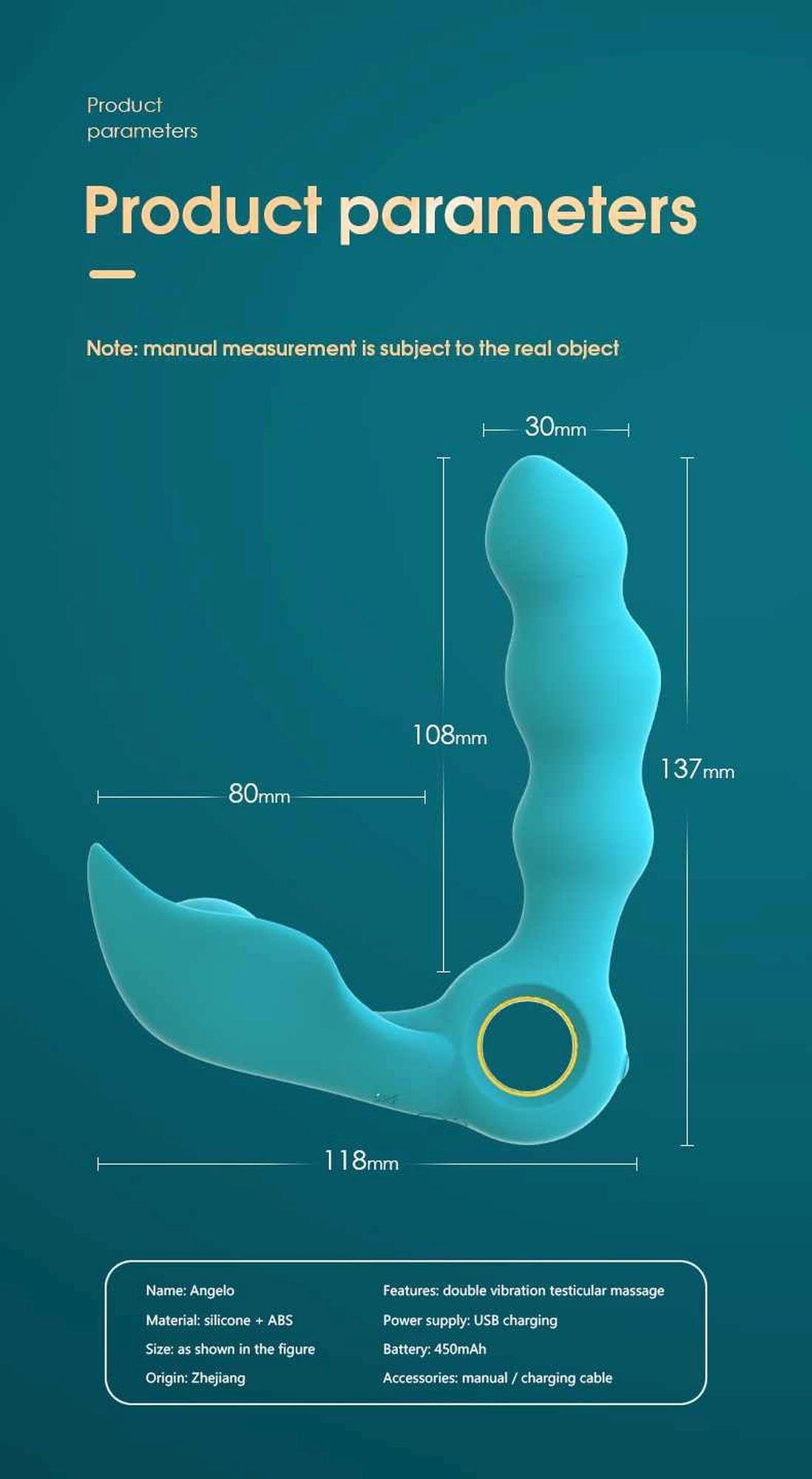 Wibrator analny masażer stymulator prostaty - obrazek 13