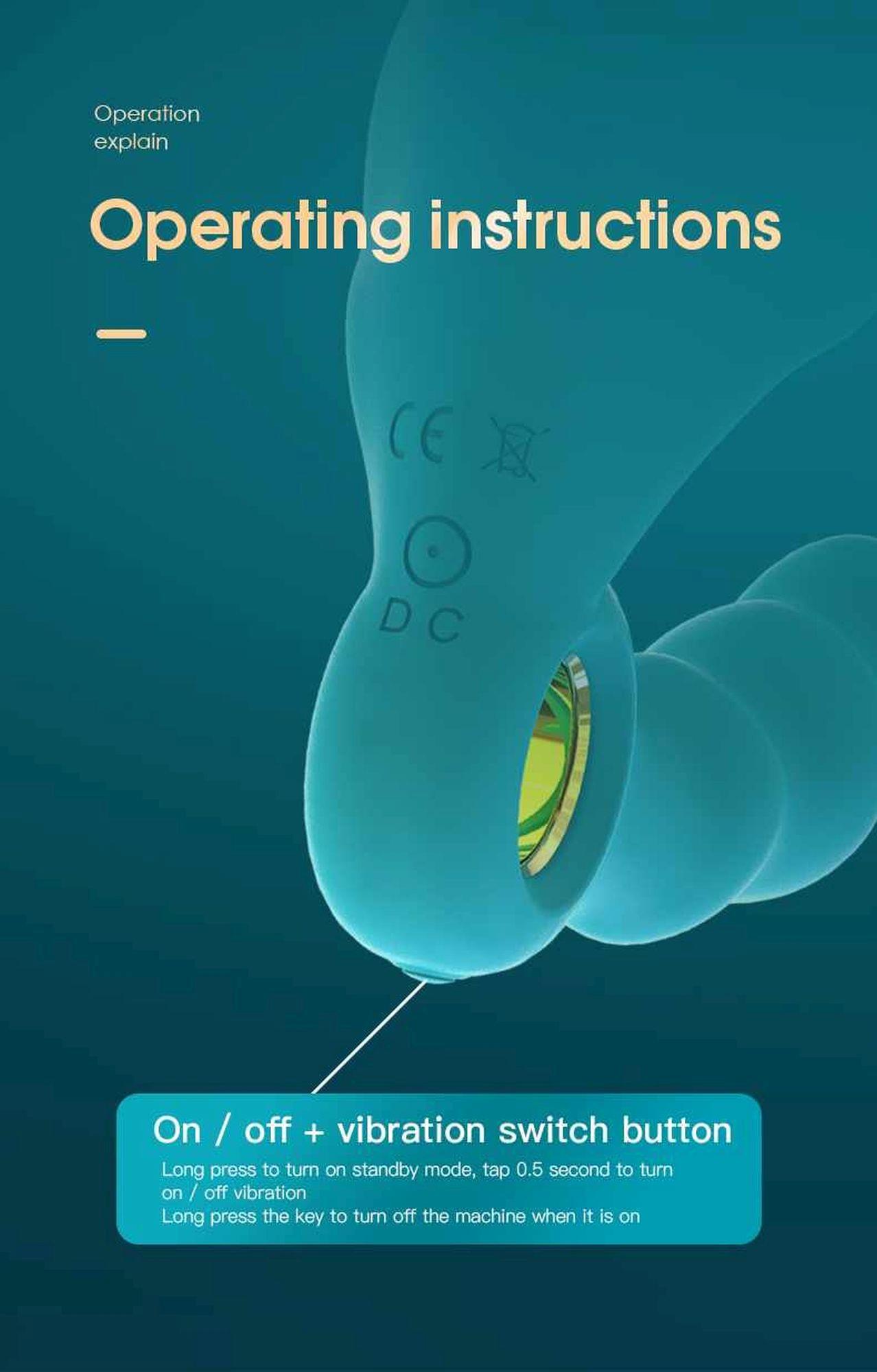 Wibrator analny masażer stymulator prostaty - obrazek 14