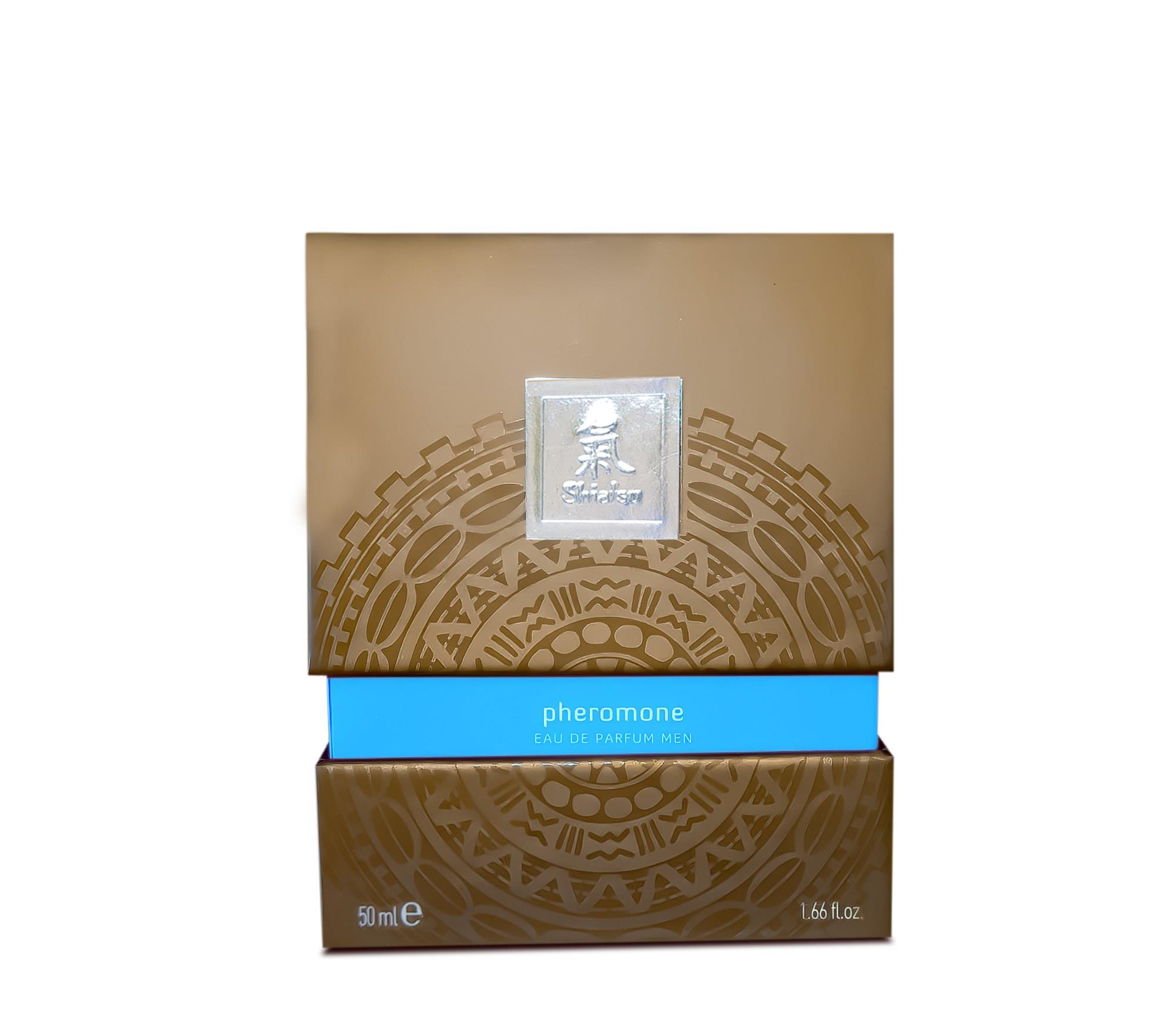 Perfumy feromonowe Shiatsu Hot niebieskie 50 ml - obrazek 4