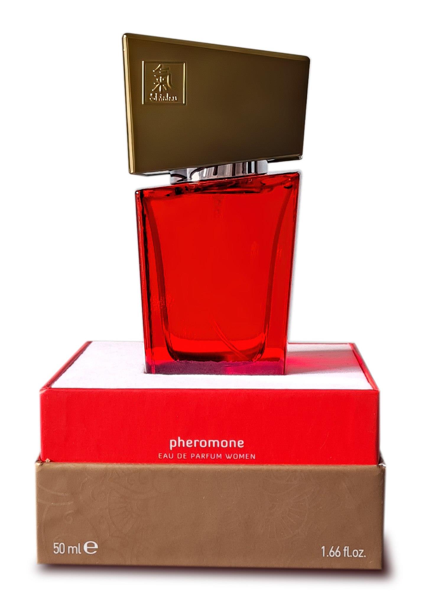 Perfumy feromonowe Hot Shiatsu czerwone 50 ml - obrazek 2