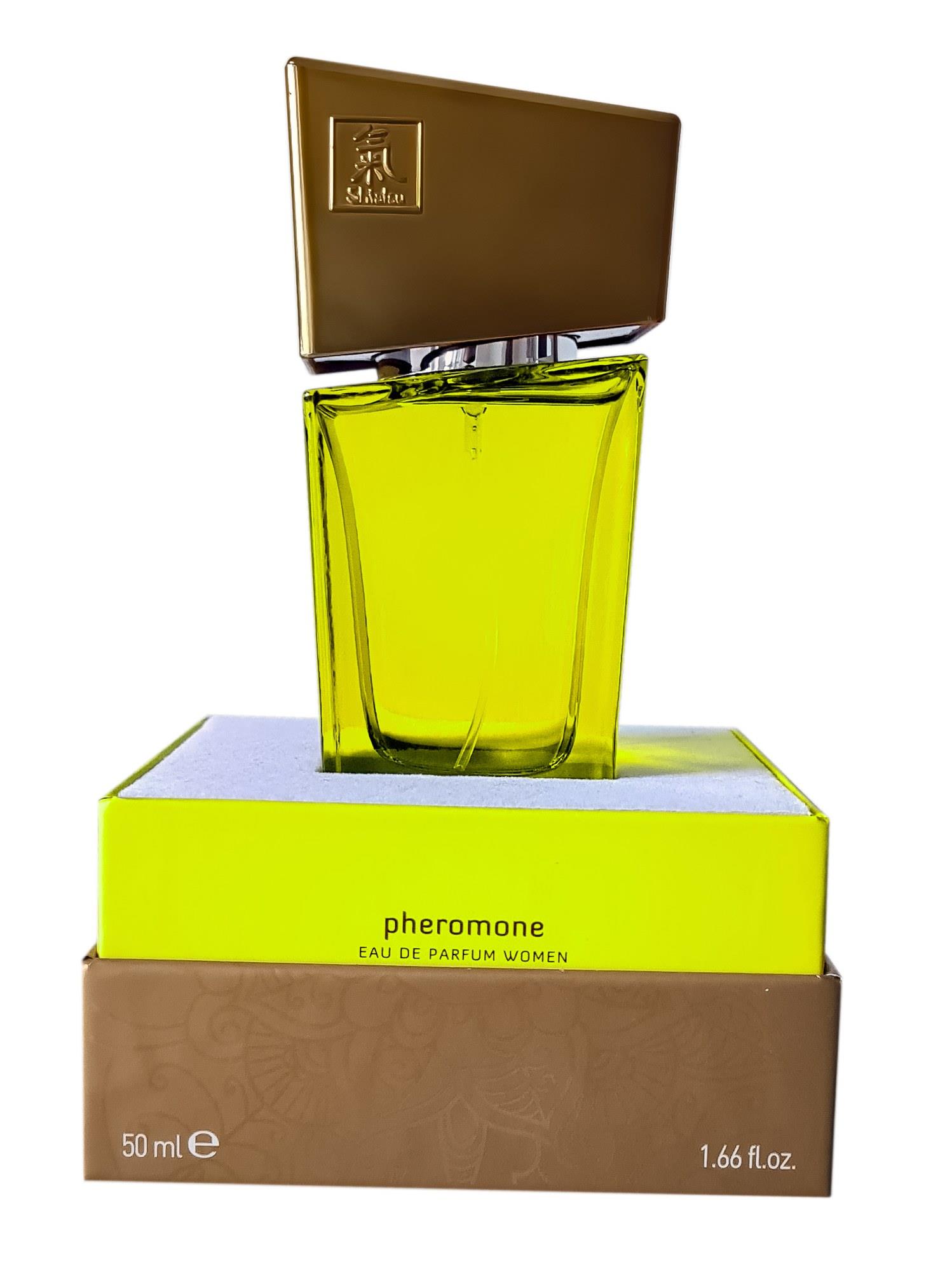 Perfumy feromonowe Shiatsu Hot dla kobiet limonka 50 ml - obrazek 2