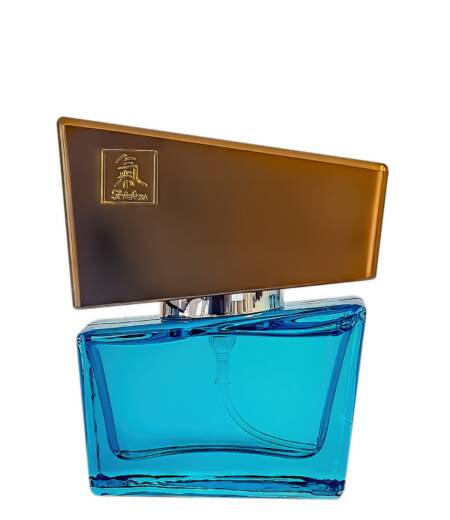 Perfumy feromonowe Shiatsu Hot niebieskie 50 ml