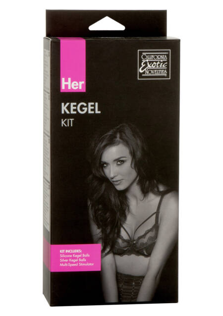 Zestaw Kegel silikonowy Calexotics fioletowy 5 cm
