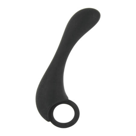 Masażer prostaty silikonowy Calexotics czarny 9.5 cm