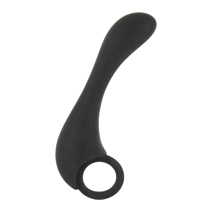 Masażer prostaty silikonowy Calexotics czarny 9.5 cm