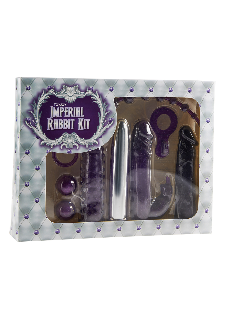 Zestaw erotyczny Imperial Rabbit Kit fioletowy ToyJoy - obrazek 5