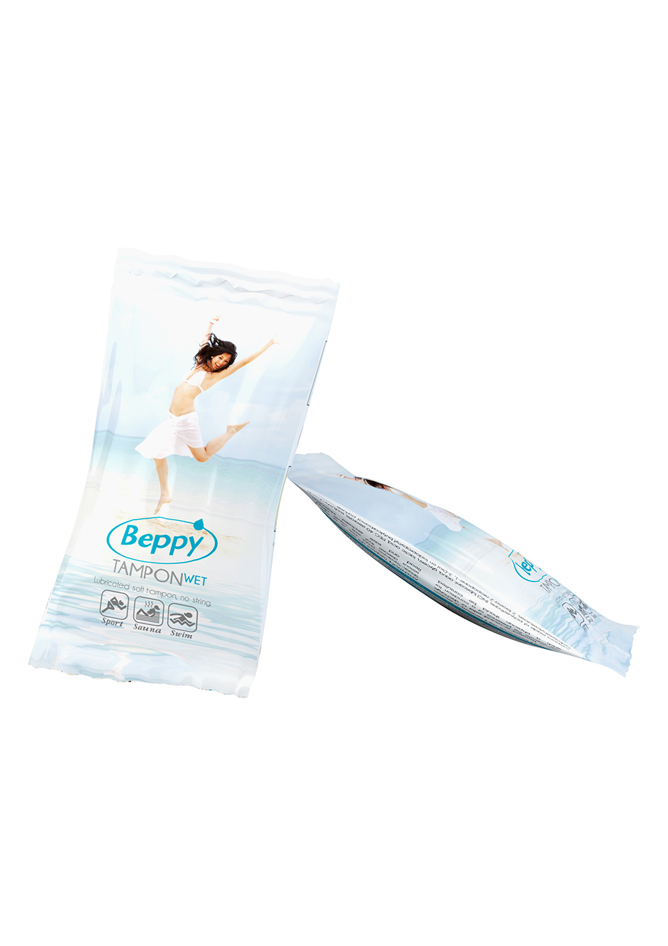 Tampony Beppy Soft Comfort Mokre Naturalne 2 sztuki - obrazek 5