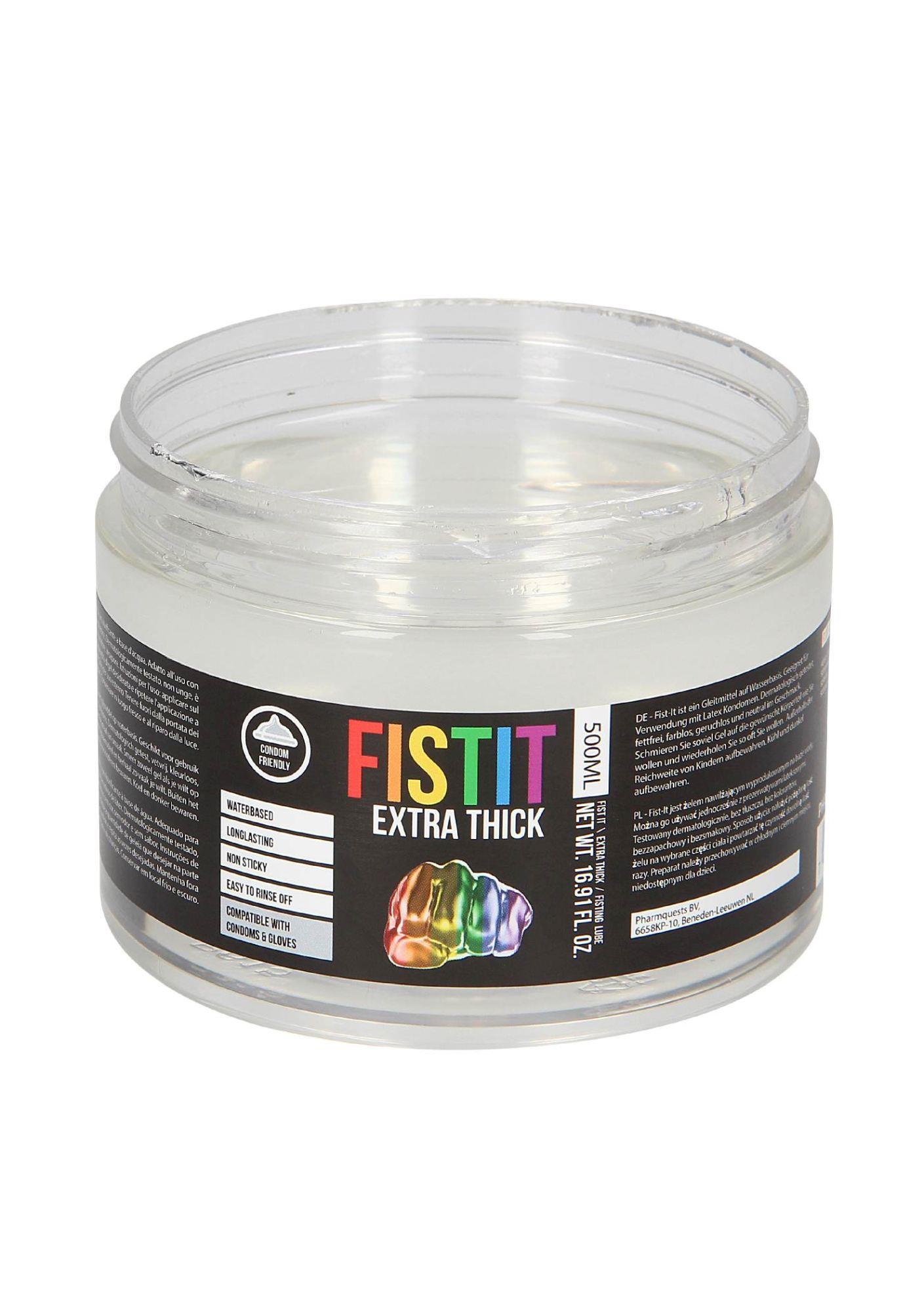 Żel do fistingu Fist It Extra Thick tęczowy 500 ml - obrazek 3