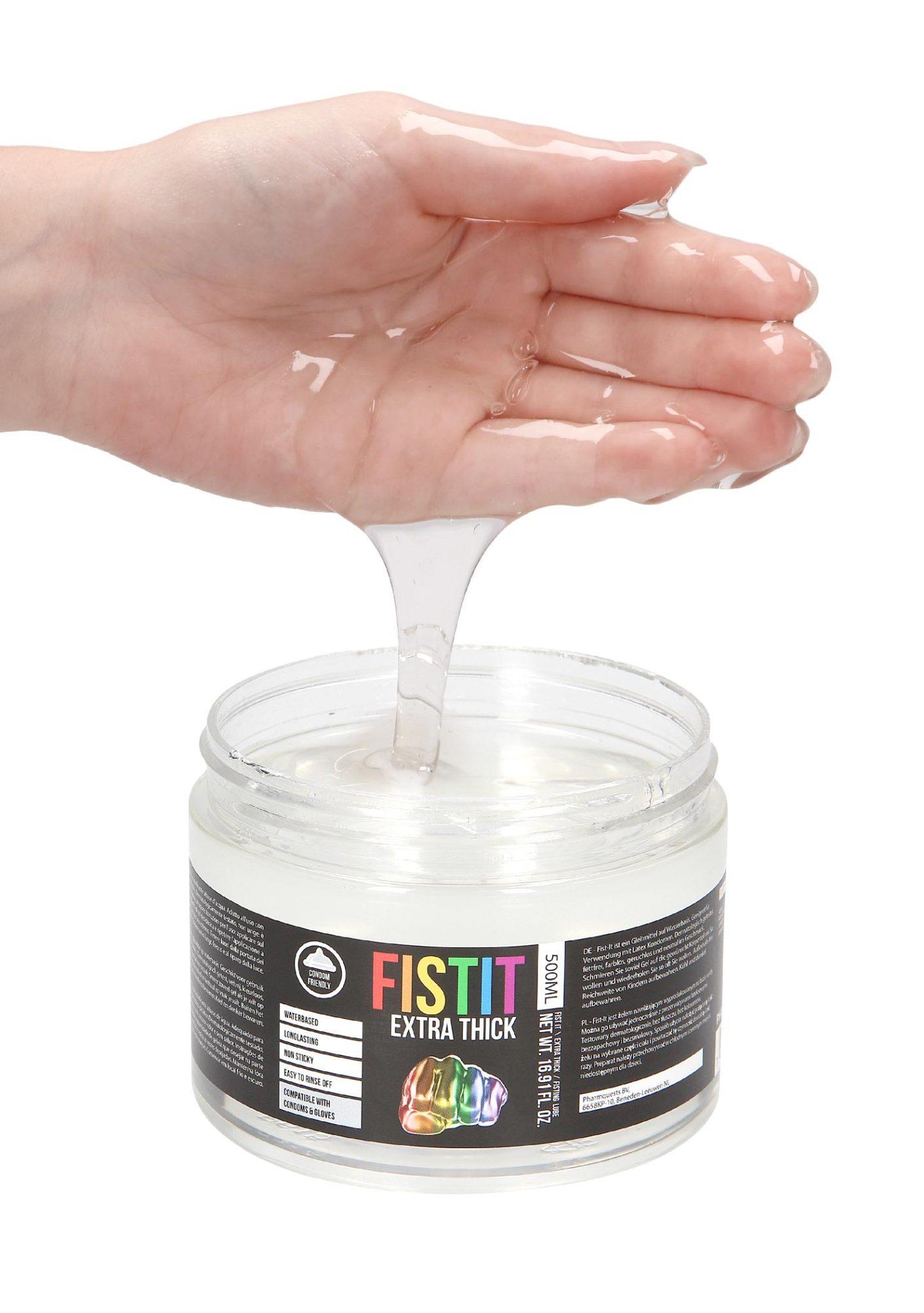 Żel do fistingu Fist It Extra Thick tęczowy 500 ml - obrazek 4
