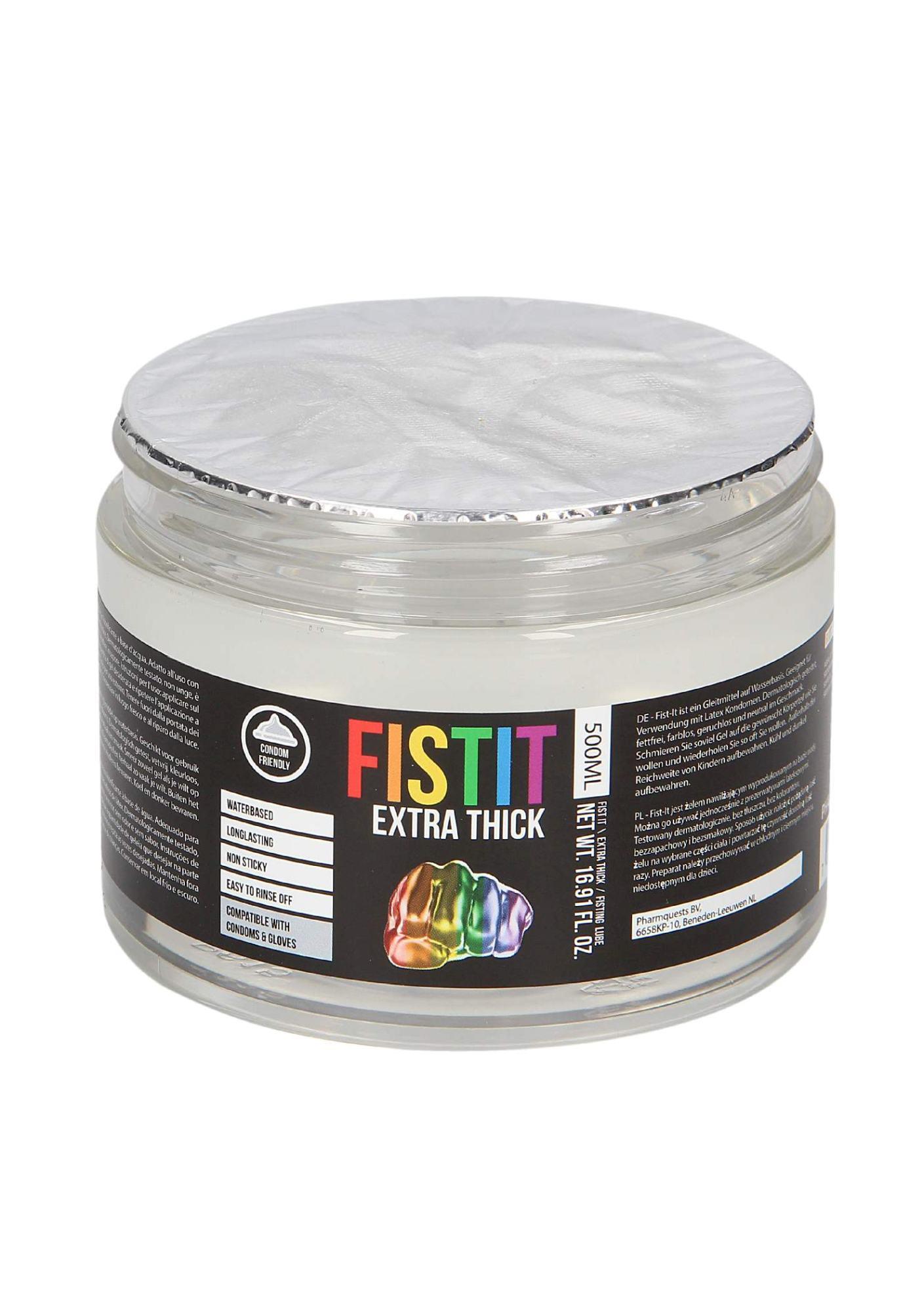 Żel do fistingu Fist It Extra Thick tęczowy 500 ml - obrazek 5