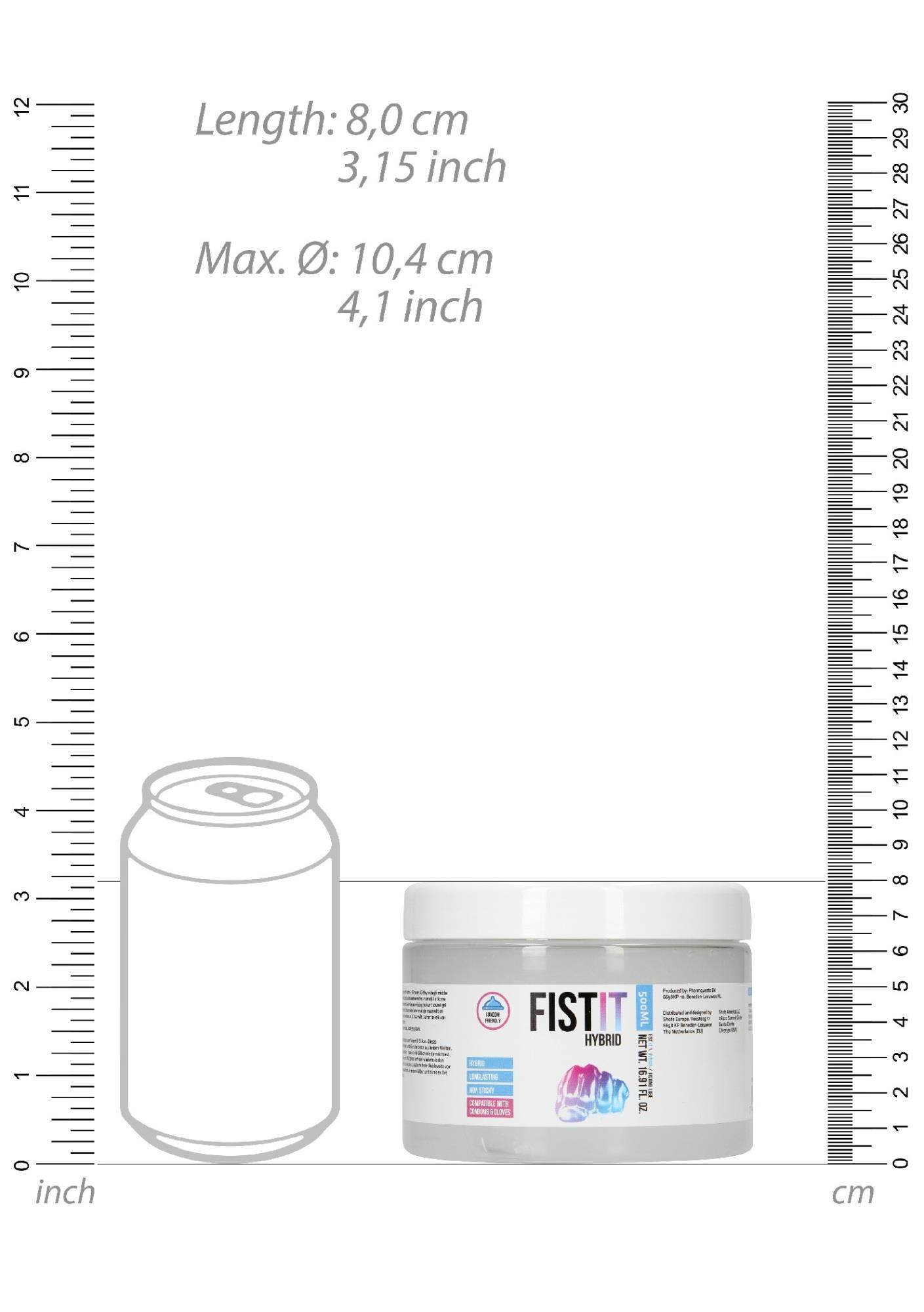 Lubrykant hybrydowy Fist It do fistingu 500 ml - obrazek 7