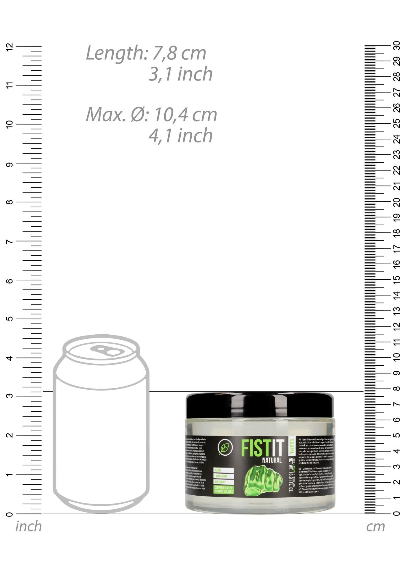 Lubrykant Fist It Natural do fistingu 500 ml - obrazek 6