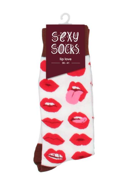 Skarpetki Sexy Socks Lip Love rozmiar 36 41