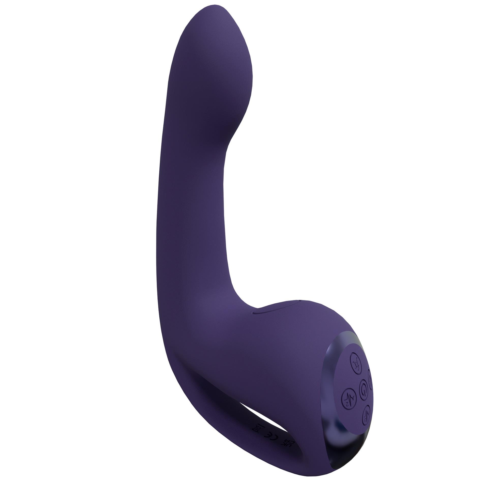 Wibrator punktu G Vive Riko fioletowy silikonowy USB - obrazek 6