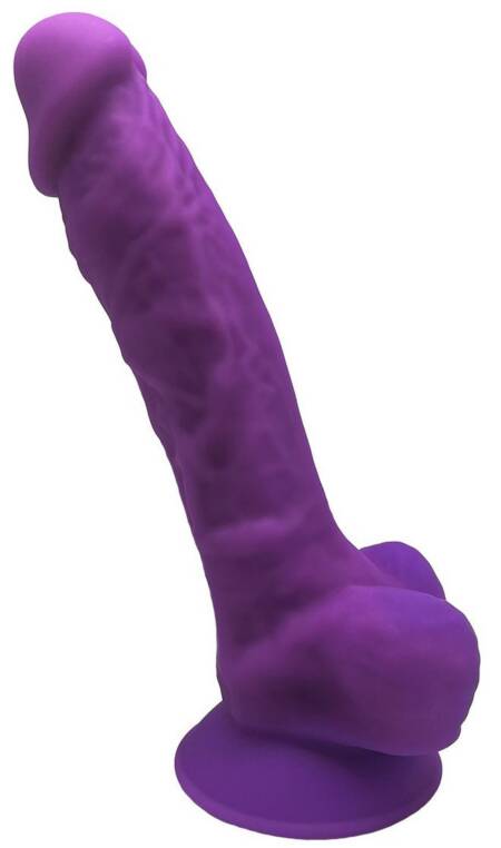 Realistyczne dildo Silexd fioletowe 17