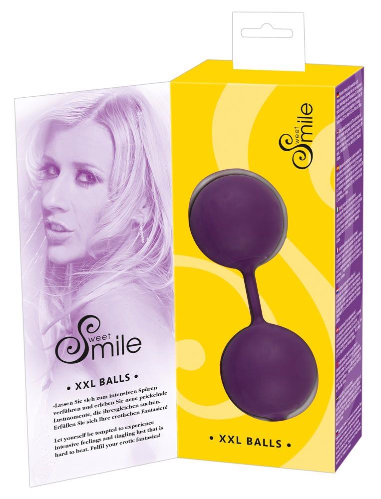 Kulki miłości silikonowe XXL Sweet Smile 21,5 cm - obrazek 6