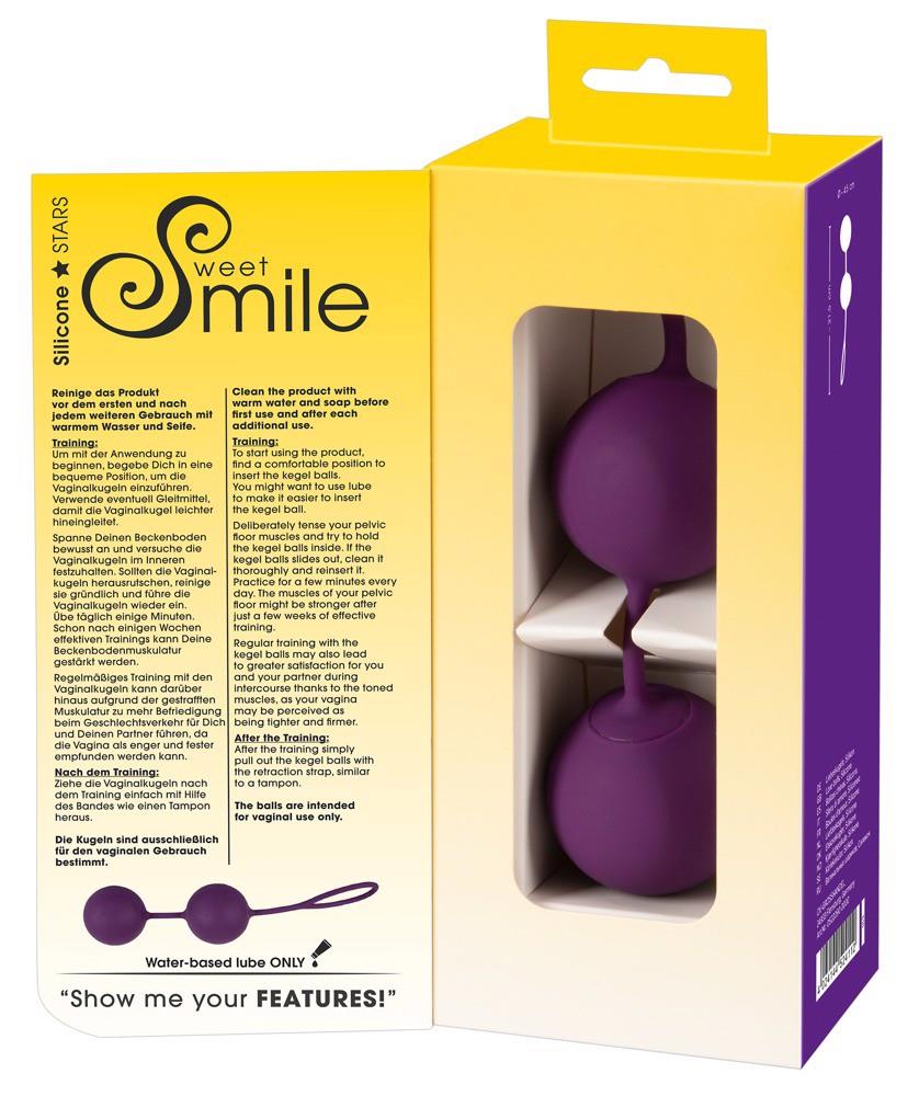 Kulki miłości silikonowe XXL Sweet Smile 21,5 cm - obrazek 8