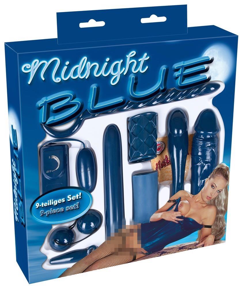 Zestaw erotyczny 9 elementów You2Toys Midnight Blue - obrazek 2