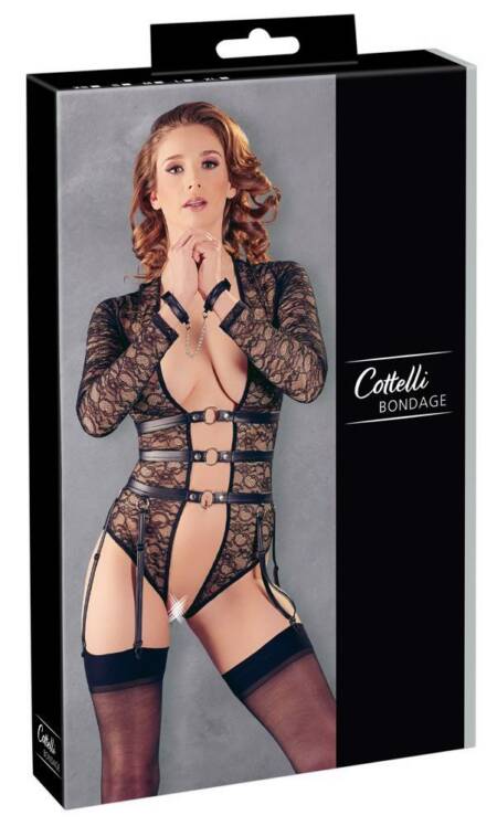 Body bondage koronkowe Cottelli BONDAGE L