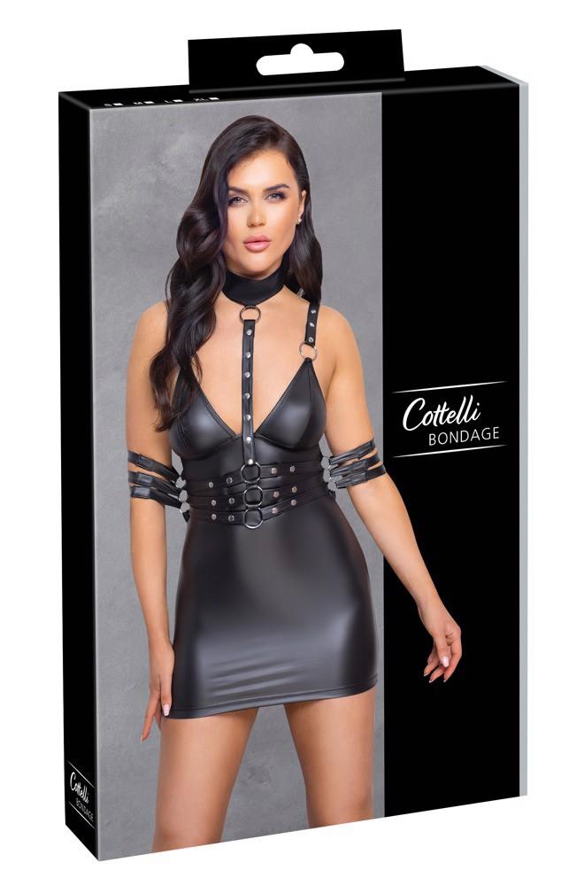 Sukienka bondage Cottelli BONDAGE czarna L
