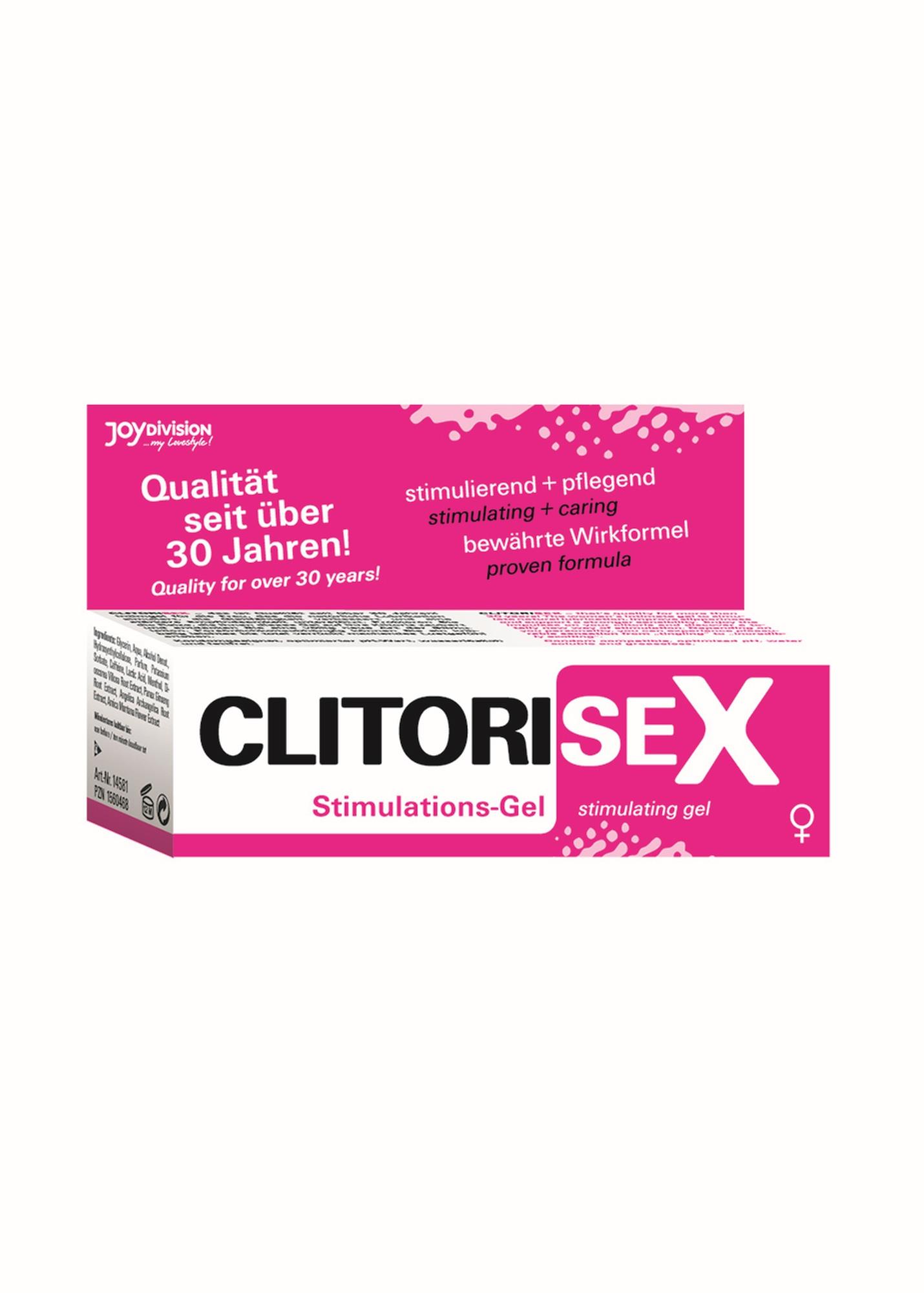 Żel stymulujący Clitorisex JoyDivision 25 ml