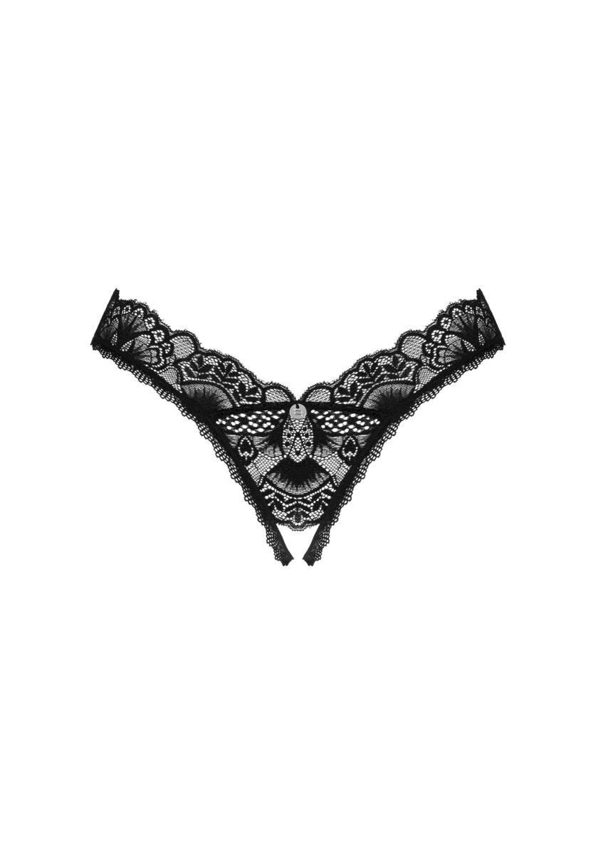 Stringi otwarte Donna Dream Obsessive czarne M/L - obrazek 7