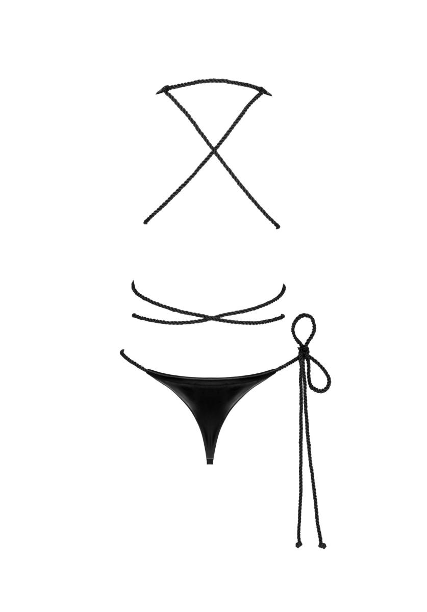 Body otwarte wet look Cordellis Obsessive O/S - obrazek 6