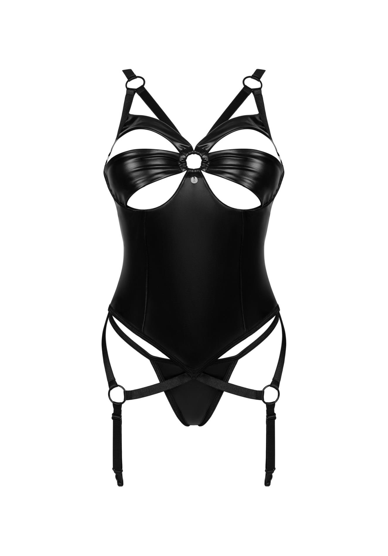 Gorset i stringi Armares Obsessive czarny XS/S - obrazek 5