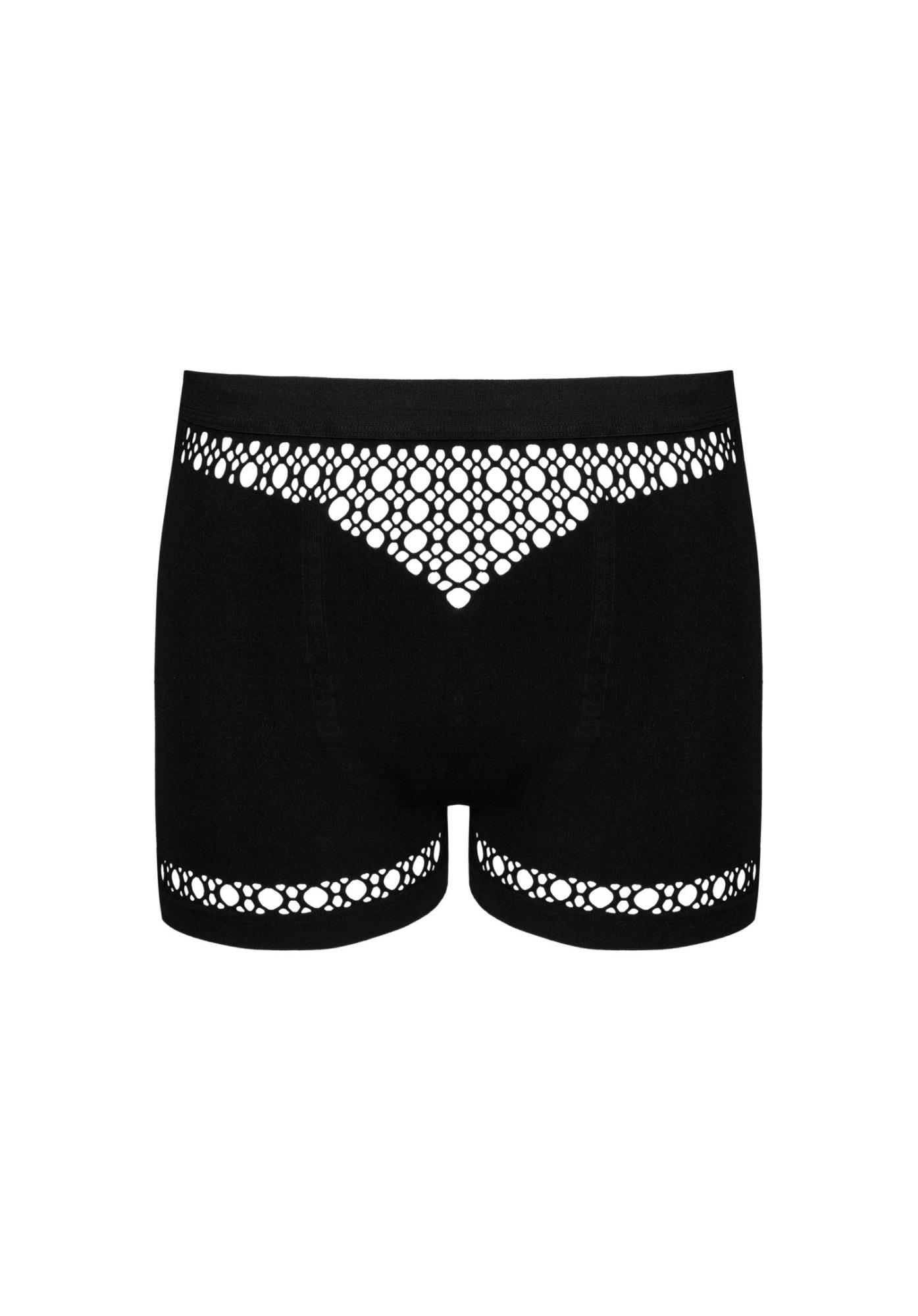 Bokserki erotyczne Obsessive M102 z wycięciami czarne S/M/L - obrazek 7