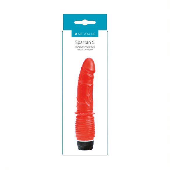 Wibrator realistyczny Me You Us Spartan 5 20 cm - obrazek 2