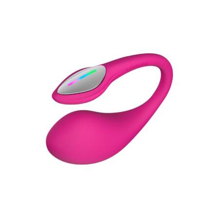Jajko wibrujące Lovense Lush 4 z aplikacją różowe 18cm