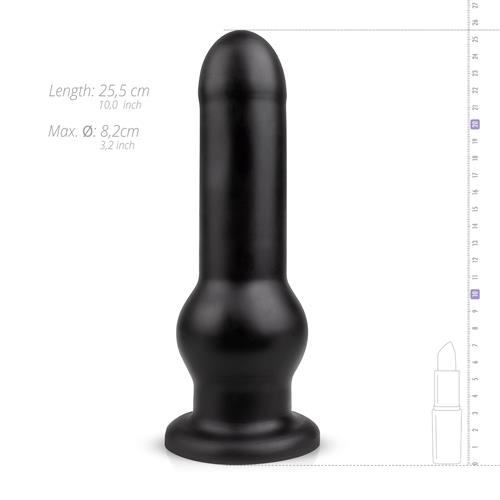 Dildo analne Tactical EasyToys czarne 25 cm - obrazek 5