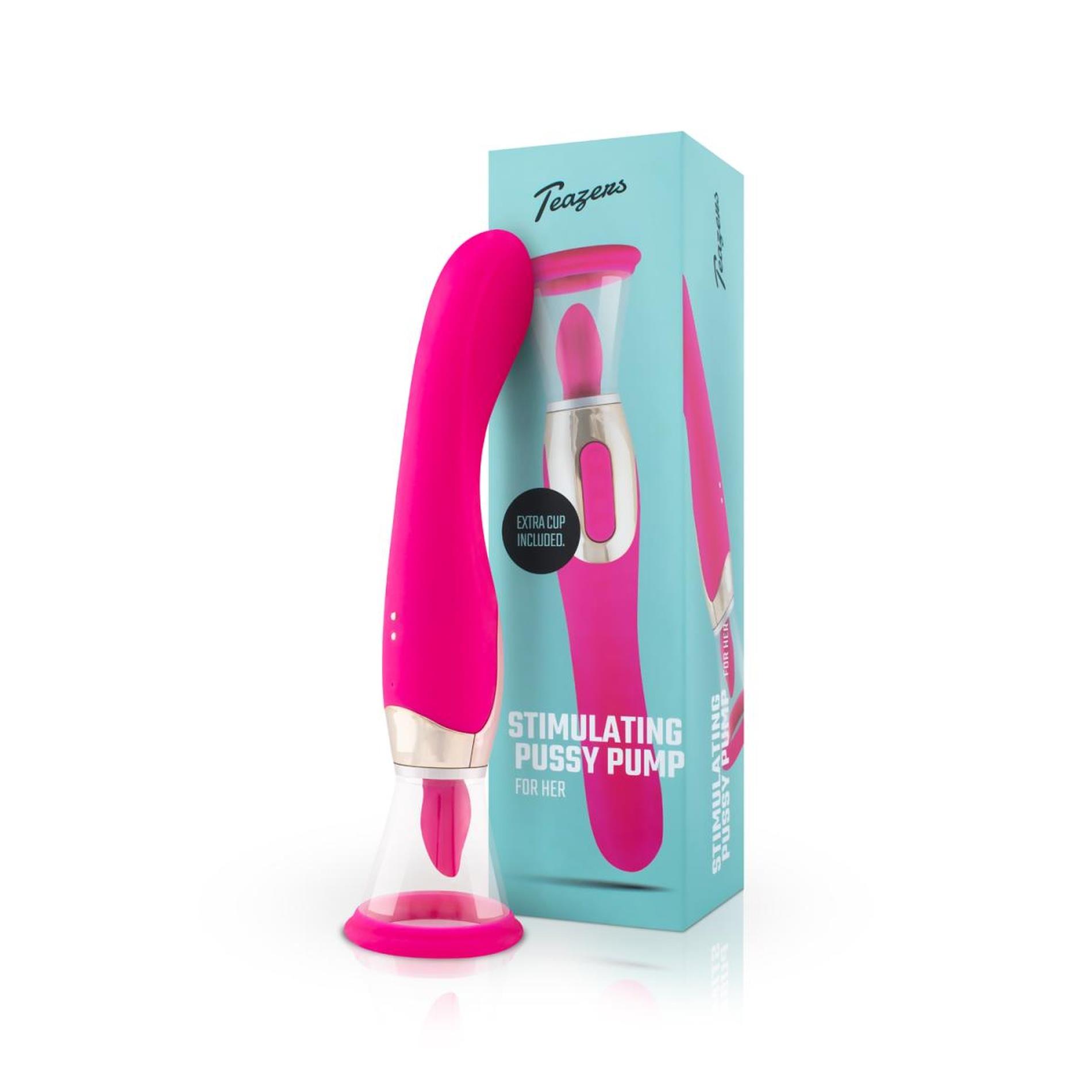 Pompka z wibratorem punktu G Teazers różowa USB - obrazek 13