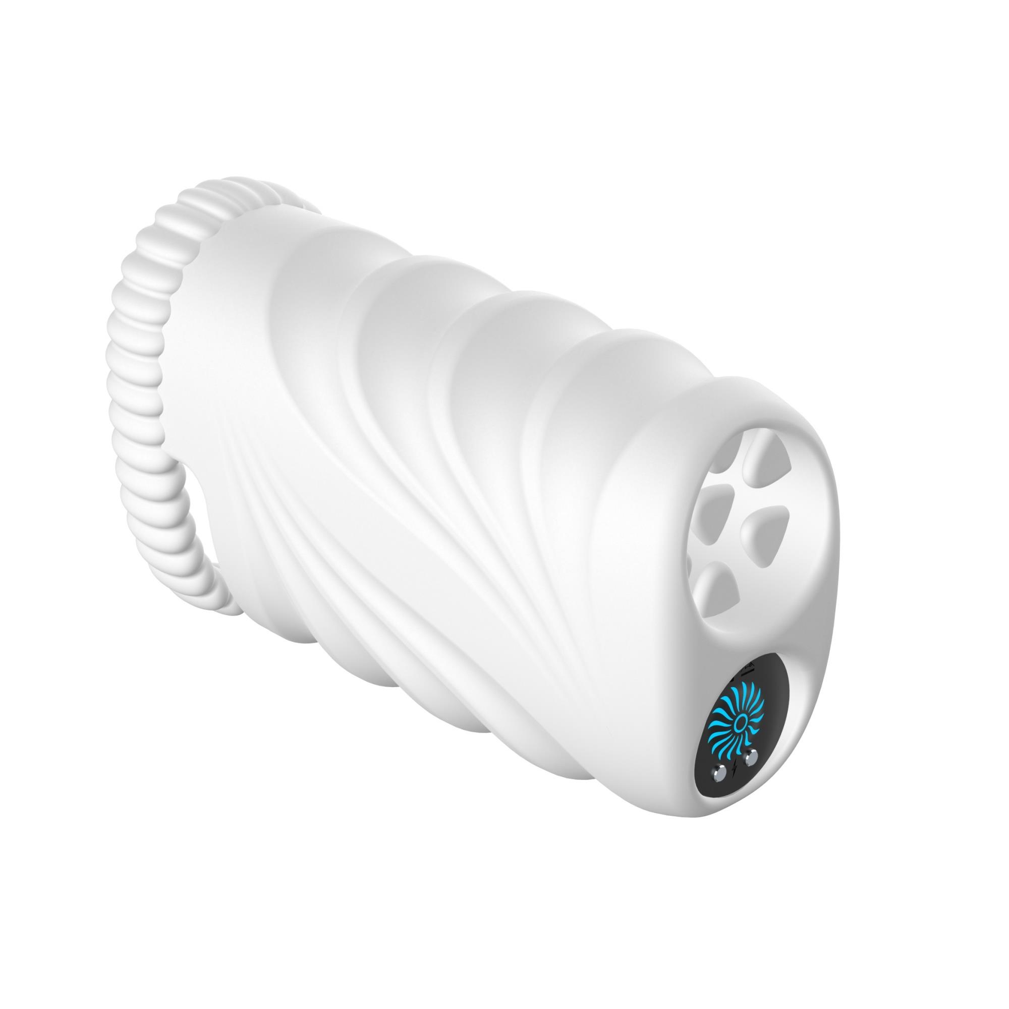 Masturbator waginalny z wibracją B Series Cute biały USB wodoodporny - obrazek 10