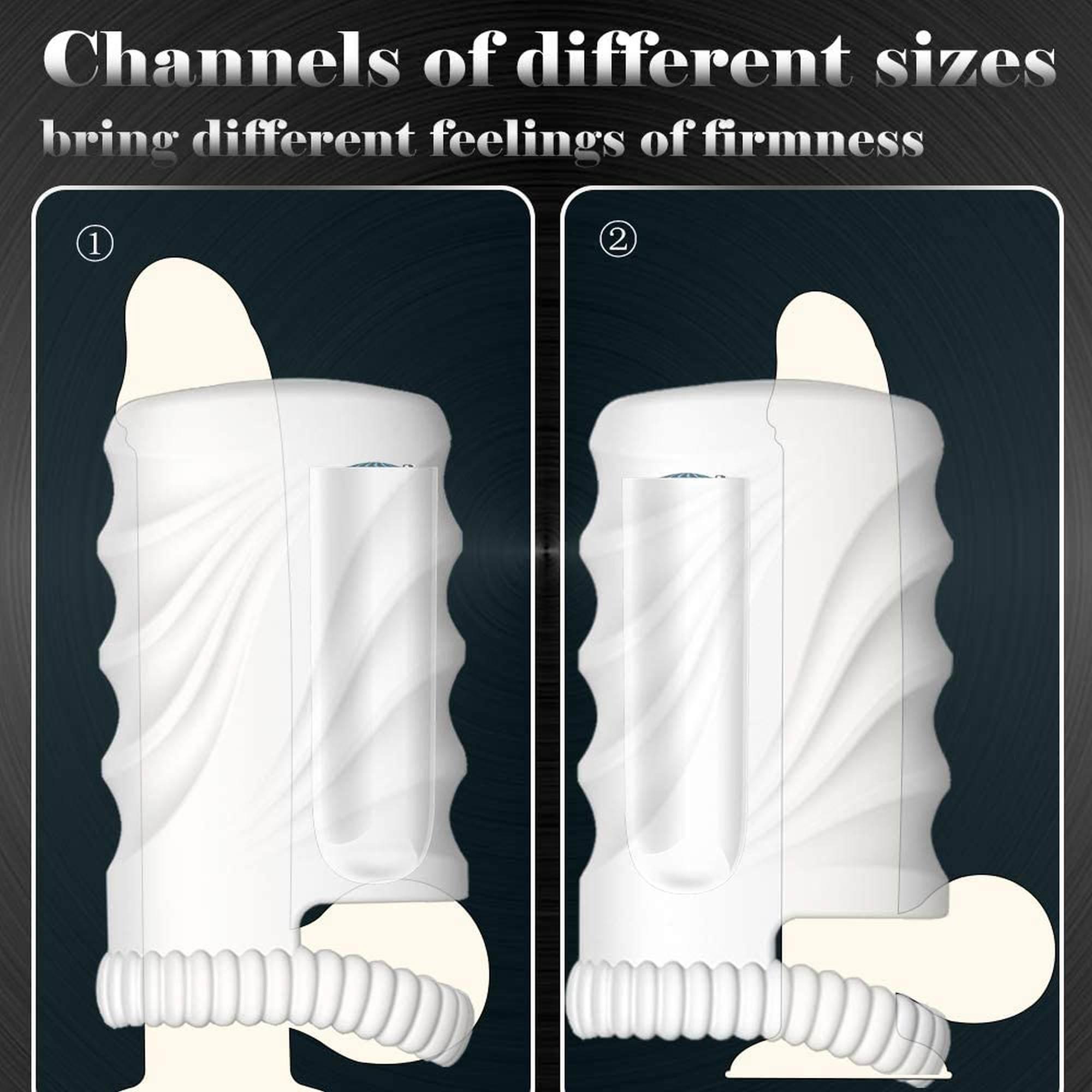 Masturbator waginalny z wibracją B Series Cute biały USB wodoodporny - obrazek 7