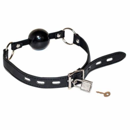 Knebel Party Hard Sequin Lola Games czarny 4 cm