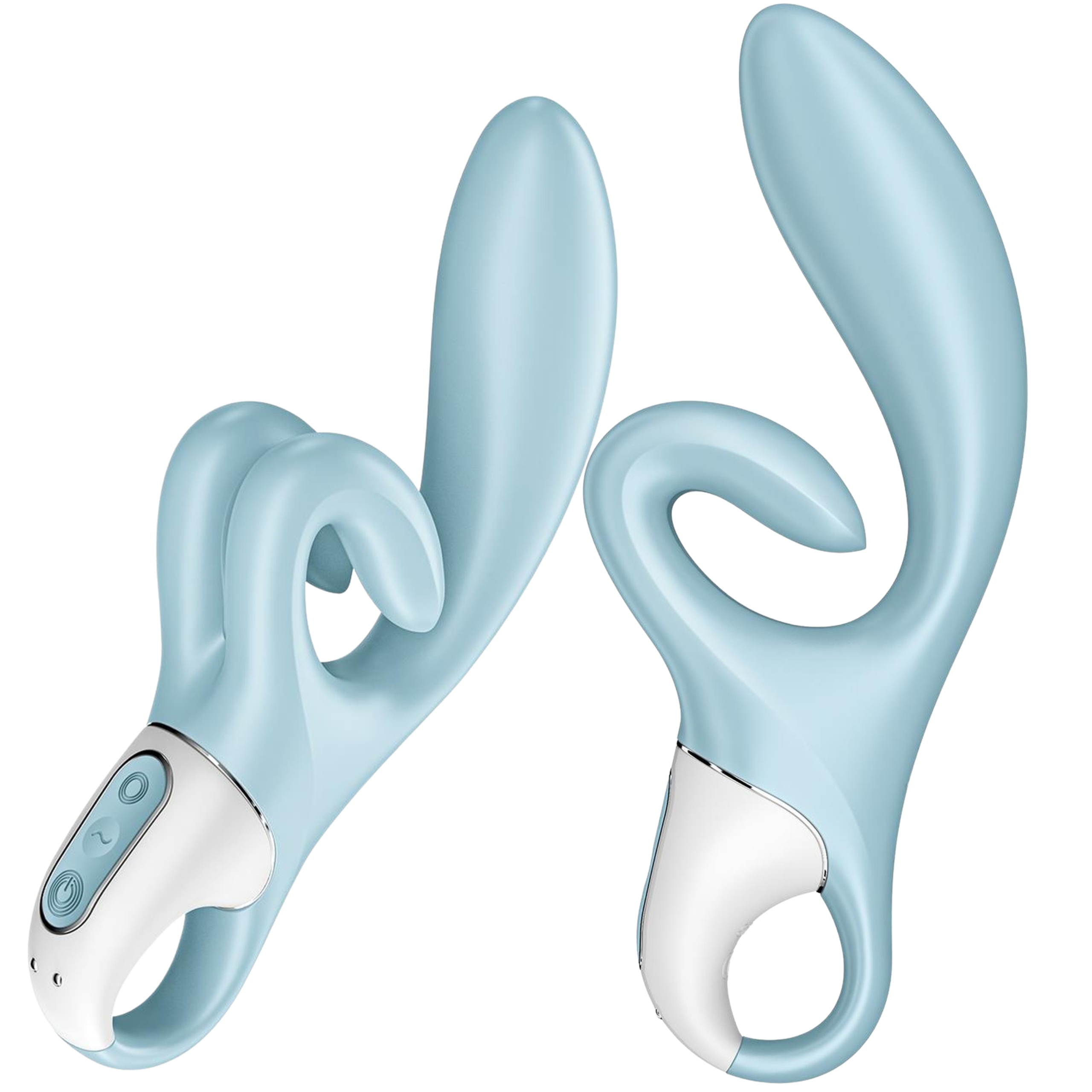 Wibrator króliczek Satisfyer Touch Me niebieski USB - obrazek 2
